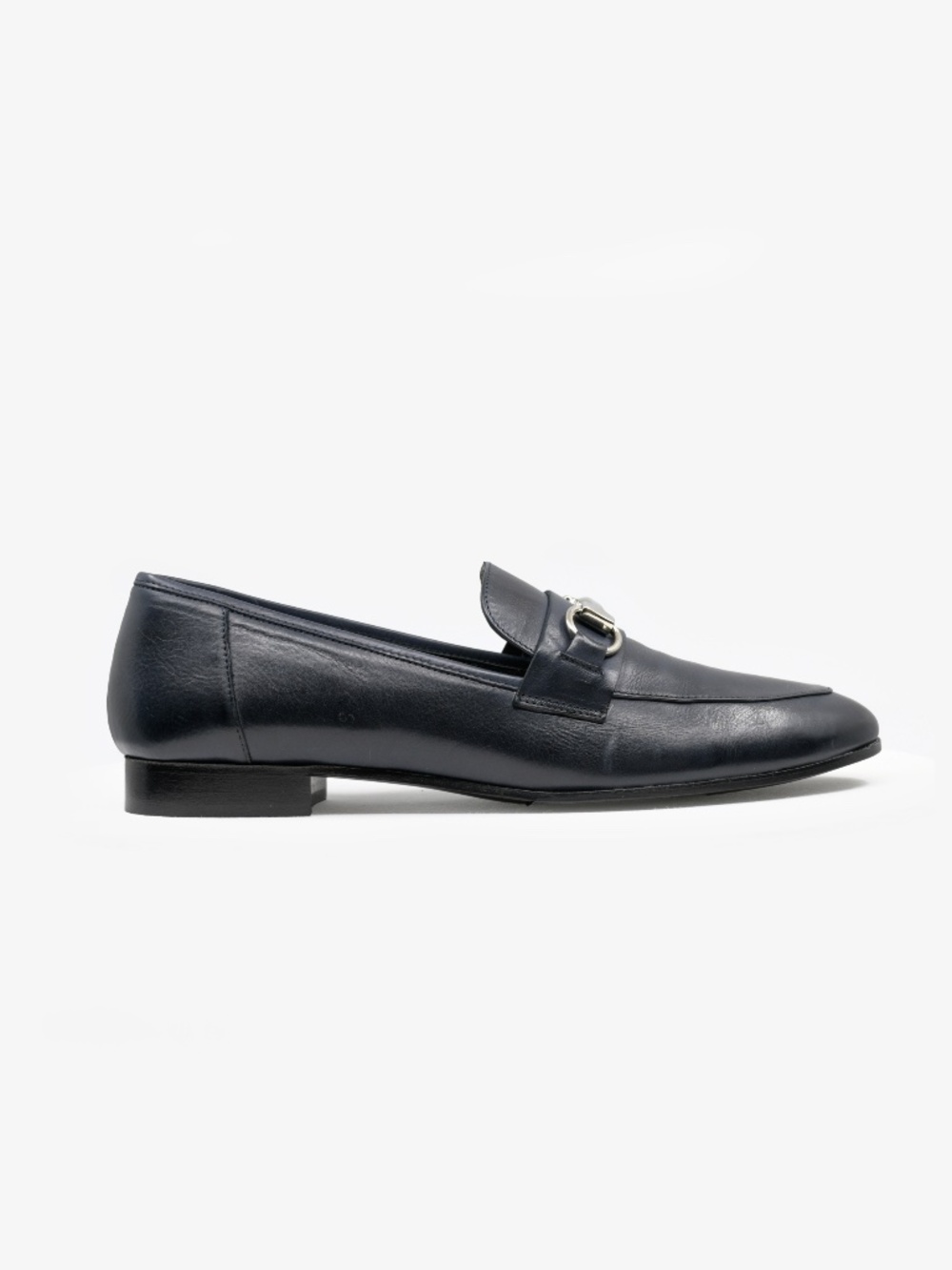 LA CANADIENNE Horsebit Navy Loafer Size US 9